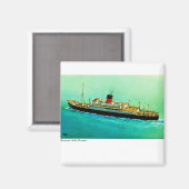 RMS Parthia Magnet (Vorderseite/Rückseite)