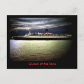 RMS Queen Elizabeth 2 Postkarte (Vorderseite)