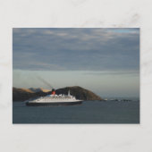 RMS Queen Elizabeth 2 Postkarte (Vorderseite)