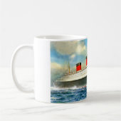 RMS Queen Elizabeth Kaffeetasse (Links)