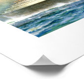 RMS Queen Elizabeth Poster (Ecke)