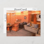 RMS Queen Mary First Class Sitzbereich Postkarte (Vorne/Hinten)