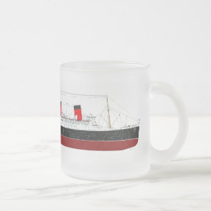 RMS Queen Mary Glass Tasse