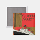 RMS Queen Mary Magnet (Vorderseite/Rückseite)