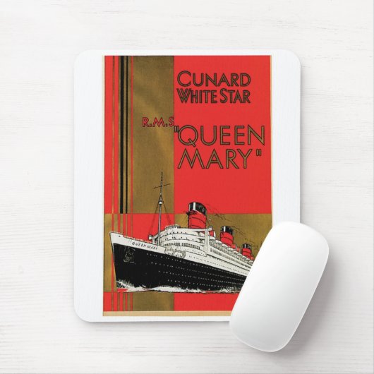 RMS Queen Mary Mousepad (Mit Mouse)