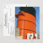 RMS Queen Mary Postcard Collection Postkarte (Vorne/Hinten)