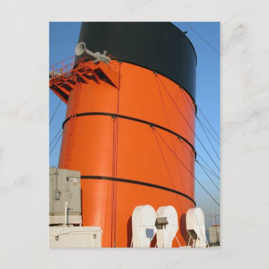 RMS Queen Mary Postcard Collection Postkarte (Vorderseite)
