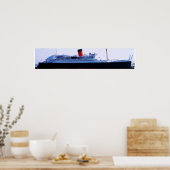 RMS Queen Mary Poster (Küche)
