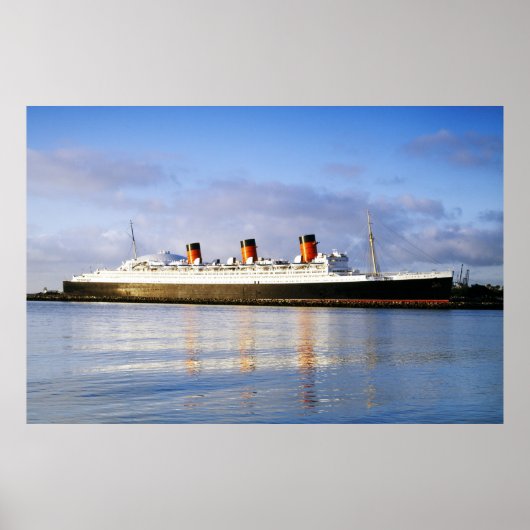 RMS Queen Mary Poster (Vorne)