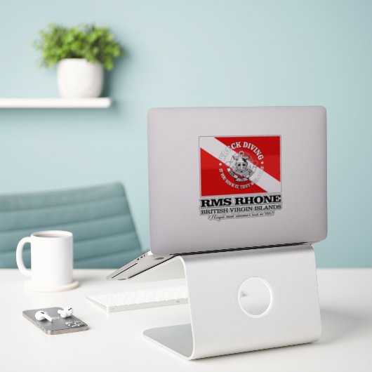 RMS Rhone (beste Wracks) Aufkleber (Laptop auf Schreibtisch)