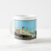 RMS Staffordshire Kaffeetasse (Vorderseite Links)