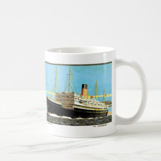 RMS Staffordshire Kaffeetasse (Rechts)
