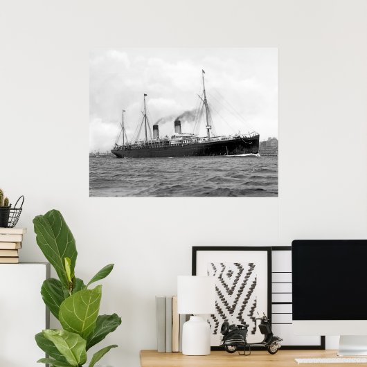 RMS Teutonic Poster (Heimbüro)