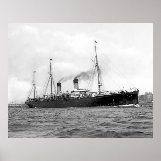 RMS Teutonic Poster (Vorne)