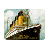 RMS Titanic 100 Jahre Magnet (Horizontal)