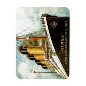RMS Titanic 100 Jahre Magnet (Vertikal)