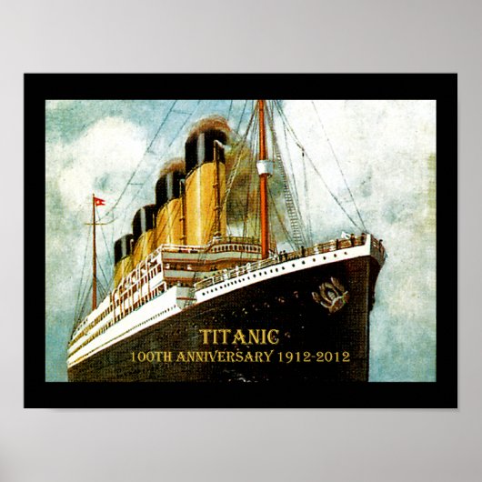 RMS Titanic 100 Jahre Poster (Vorne)