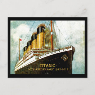 RMS Titanic 100 Jahre Postkarte