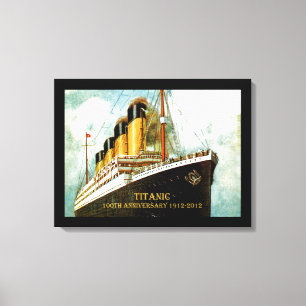 RMS Titanic 100. Jahrestag Leinwanddruck
