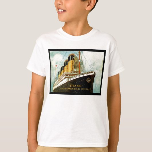 RMS Titanic 100th Jubiläum Kind T T-Shirt (Vorderseite)