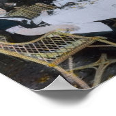 RMS Titanic 1. Klasse Passagiere genießen Luxus Poster (Ecke)