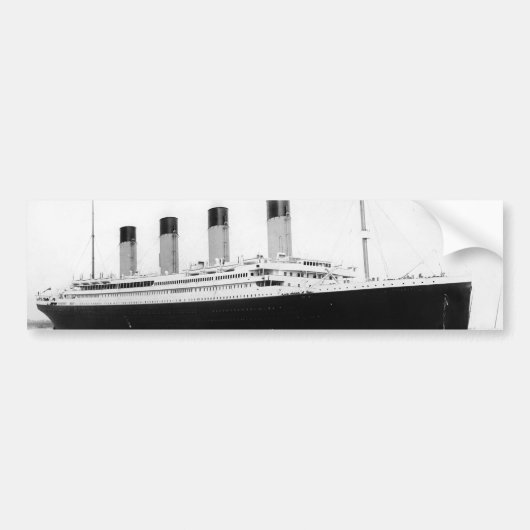 RMS Titanic Autoaufkleber (Vorne)