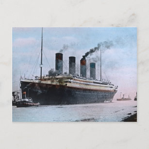 RMS Titanic Belfast Irland Vintag Postkarte