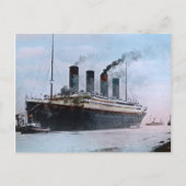 RMS Titanic Belfast Irland Vintag Postkarte (Vorderseite)