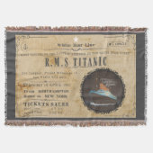 RMS TITANIC BOARDING-WERBUNG DECKE (Vorderseite)