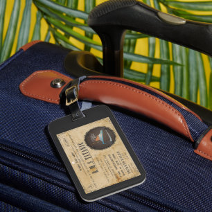 RMS TITANIC BOARDING-WERBUNG GEPÄCKANHÄNGER