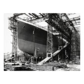 RMS TITANIC Built in Drydock - Belfast 1911 Fotodruck (Vorne)
