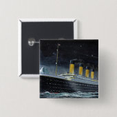 RMS Titanic Button (Vorne & Hinten)