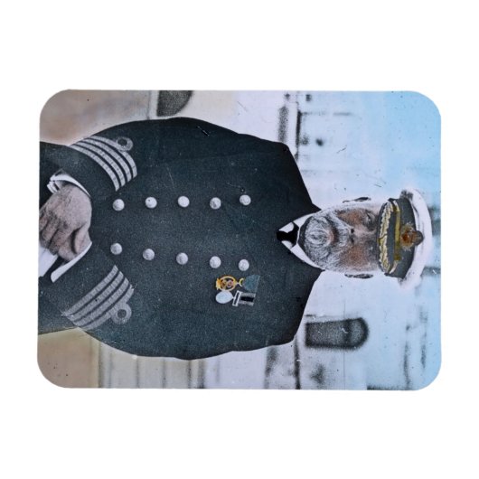 RMS Titanic Captain Edward J. Smith Magnet (Horizontal)