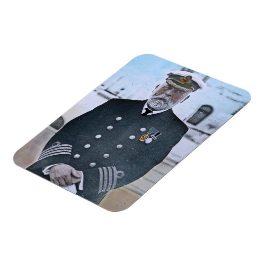 RMS Titanic Captain Edward J. Smith Magnet (Linke Seite)