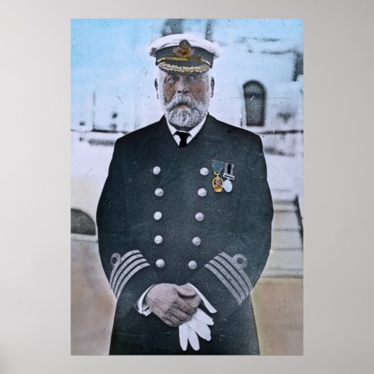 RMS Titanic Captain Edward J. Smith Poster (Vorne)