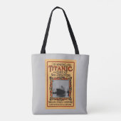 RMS Titanic Cruise Ship Desaster 1912 Vintag Tasche (Rückseite)