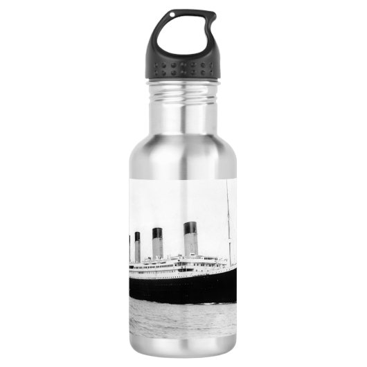 RMS Titanic Edelstahlflasche (Vorderseite)