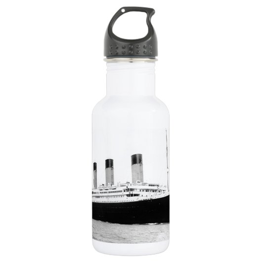 RMS Titanic Edelstahlflasche (Vorderseite)