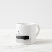 RMS Titanic Espressotasse (Vorderseite Rechts)