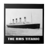 RMS Titanic Fahrgastfährschiff Fliese (Vorderseite)