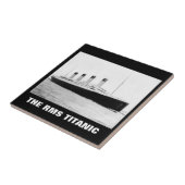 RMS Titanic Fahrgastfährschiff Fliese (Seite)