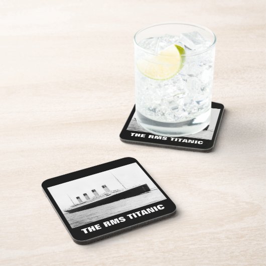 RMS Titanic Fahrgastfährschiff Getränkeuntersetzer (Rechte Seite)