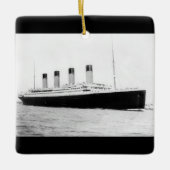 RMS Titanic Fahrgastfährschiff Keramikornament (Vorderseite)