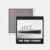 RMS Titanic Fahrgastfährschiff Magnet (Vorderseite/Rückseite)