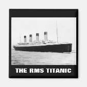 RMS Titanic Fahrgastfährschiff Magnet (Vorne)