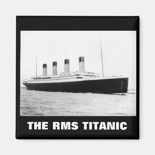 RMS Titanic Fahrgastfährschiff Magnet (Vorne)