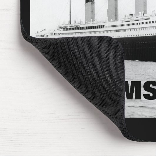 RMS Titanic Fahrgastfährschiff Mousepad (Ecke)