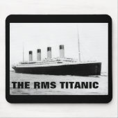 RMS Titanic Fahrgastfährschiff Mousepad (Vorne)
