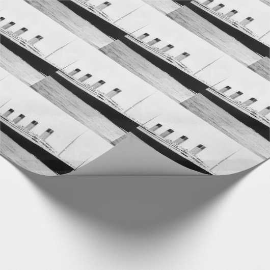 RMS Titanic Geschenkpapier (Ecke)