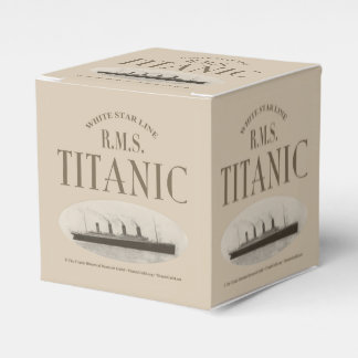 RMS Titanic Ghost Ship Sepia Classic 2x2 Gefälligk Geschenkschachtel